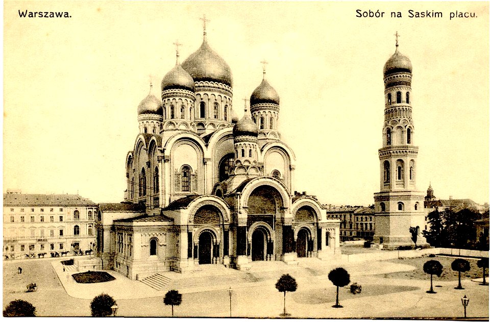 Warszawa Alexandro-Nevsky sobor 1910-e 01