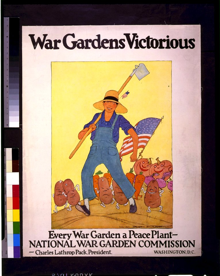 War gardens victorious-Every war garden a peace plant - National War Garden Commission - Maginel Wright Enright. LCCN95506458