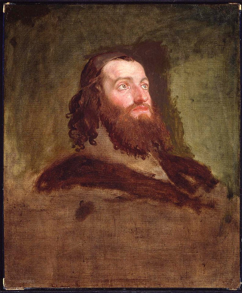 Washington Allston - Head of a Jew - 41.291 - Museum of Fine Arts