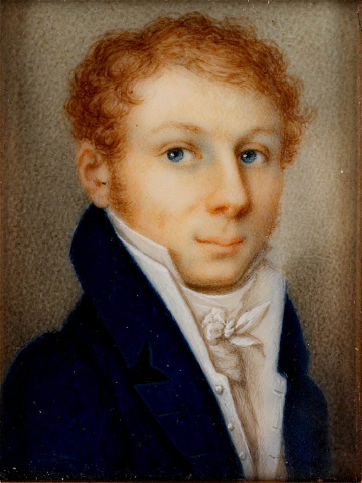 Washington Allston - Portrait of Captain A.H. Pray of the Boston Fusiliers - 14.429 - Rhode Island School of Design Museum