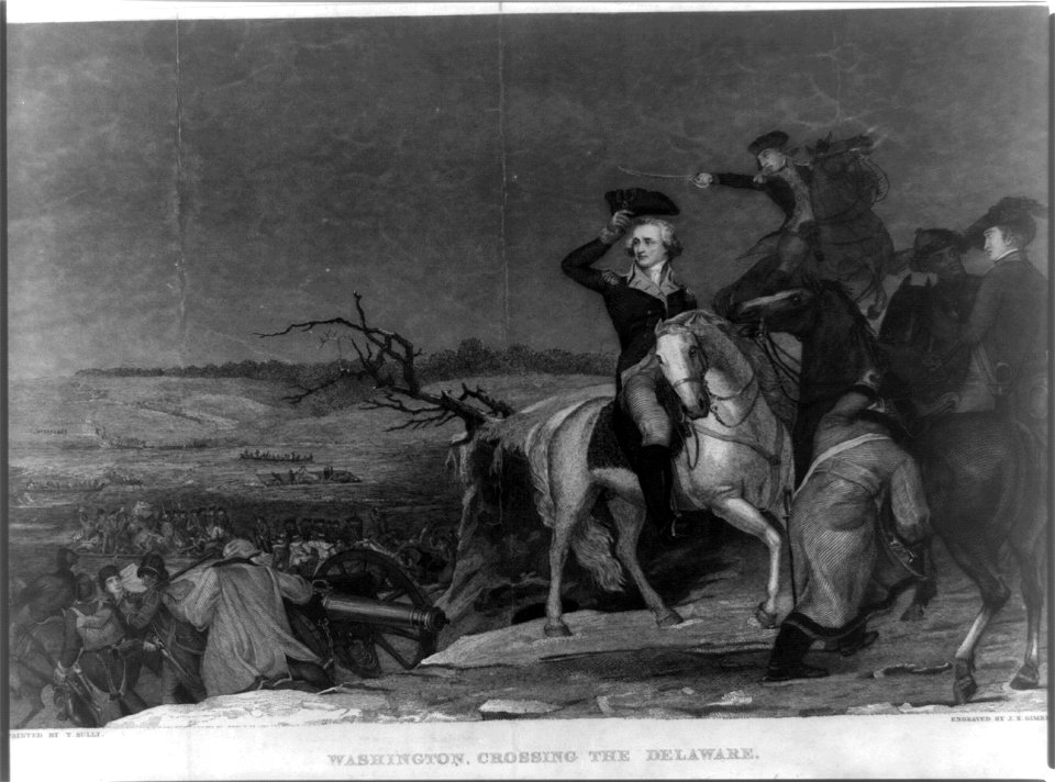 Washington crossing the Delaware LCCN2003688634