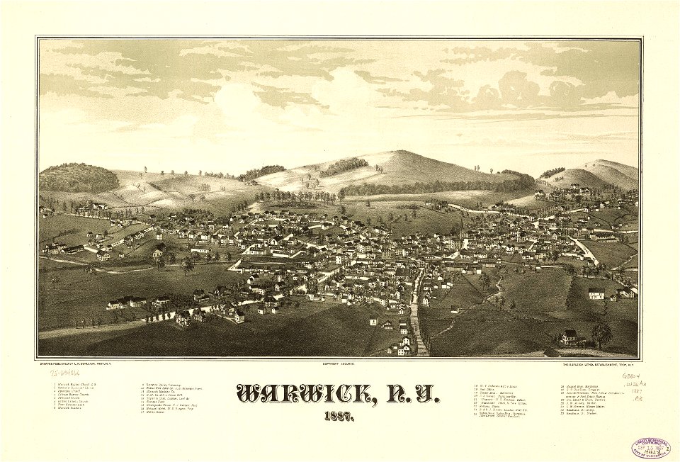 Warwick, N.Y. 1887. LOC 75694866