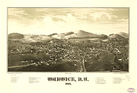 Warwick, N.Y. 1887. LOC 75694866