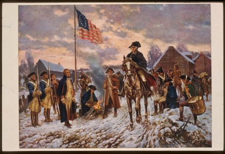 Washington at Valley Forge) - E. Percy Moran LCCN92506172
