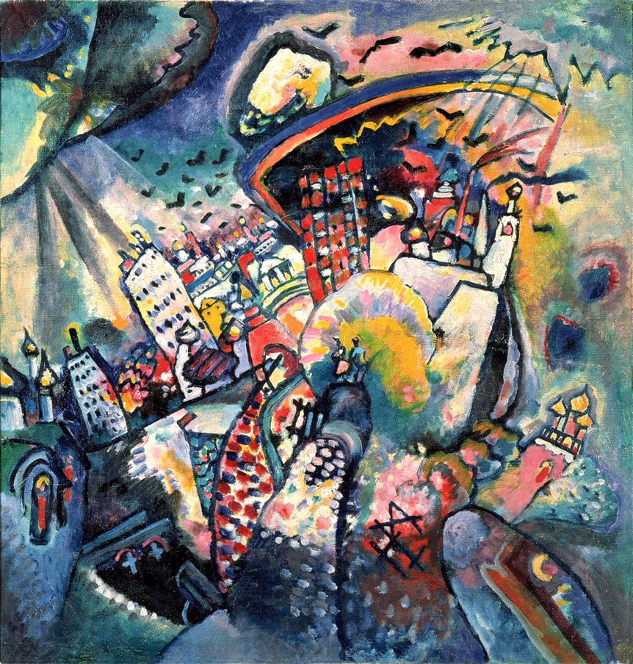 Wassily Kandinsky Moscow. Red Square