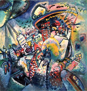 Wassily Kandinsky Moscow. Red Square. Free illustration for personal and commercial use.