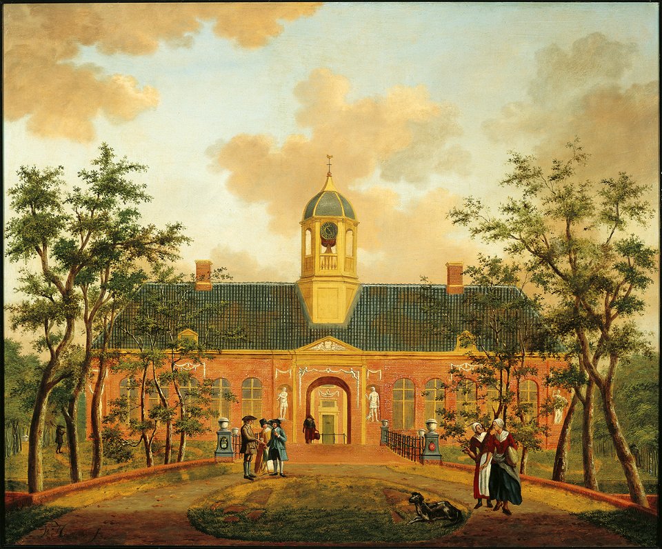 Warnaar Horstink - 2de poort gebouw Elswout c. 1795 FHM01-OS-2000-120