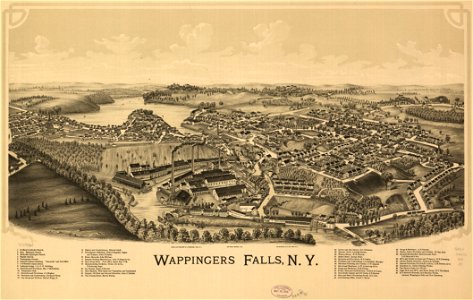 Wappingers Falls, N.Y. LOC 75694863. Free illustration for personal and commercial use.