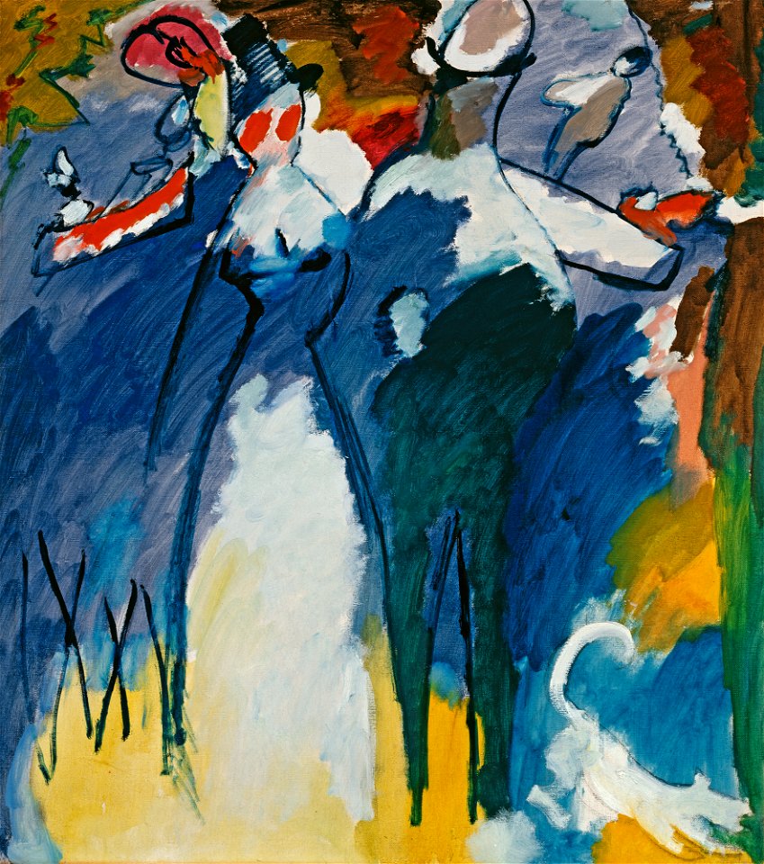 Wassily Kandinsky - Impression VI (Sonntag) - GMS 57 - Lenbachhaus