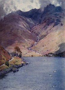 Wastwater and Scawfell - The English Lakes - A. Heaton Cooper