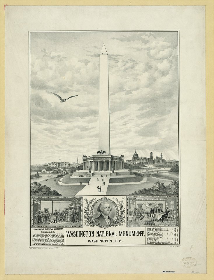 Washington National Mounment, Washington, D.C. LCCN2004670327