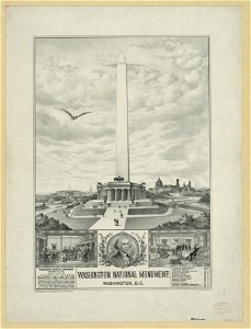 Washington National Mounment, Washington, D.C. LCCN2004670327