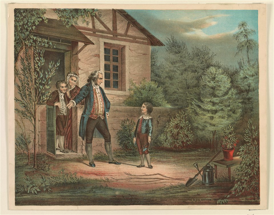 Washington in his boyhood LCCN2003674745
