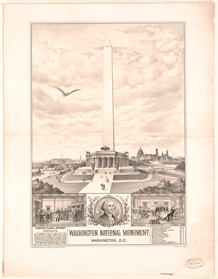 Washington National Monument, Washington, D.C. LCCN2004670332