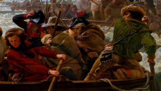 Washington Crossing the Delaware by Emanuel Leutze, MMA-NYC, 1851 (cropped) V