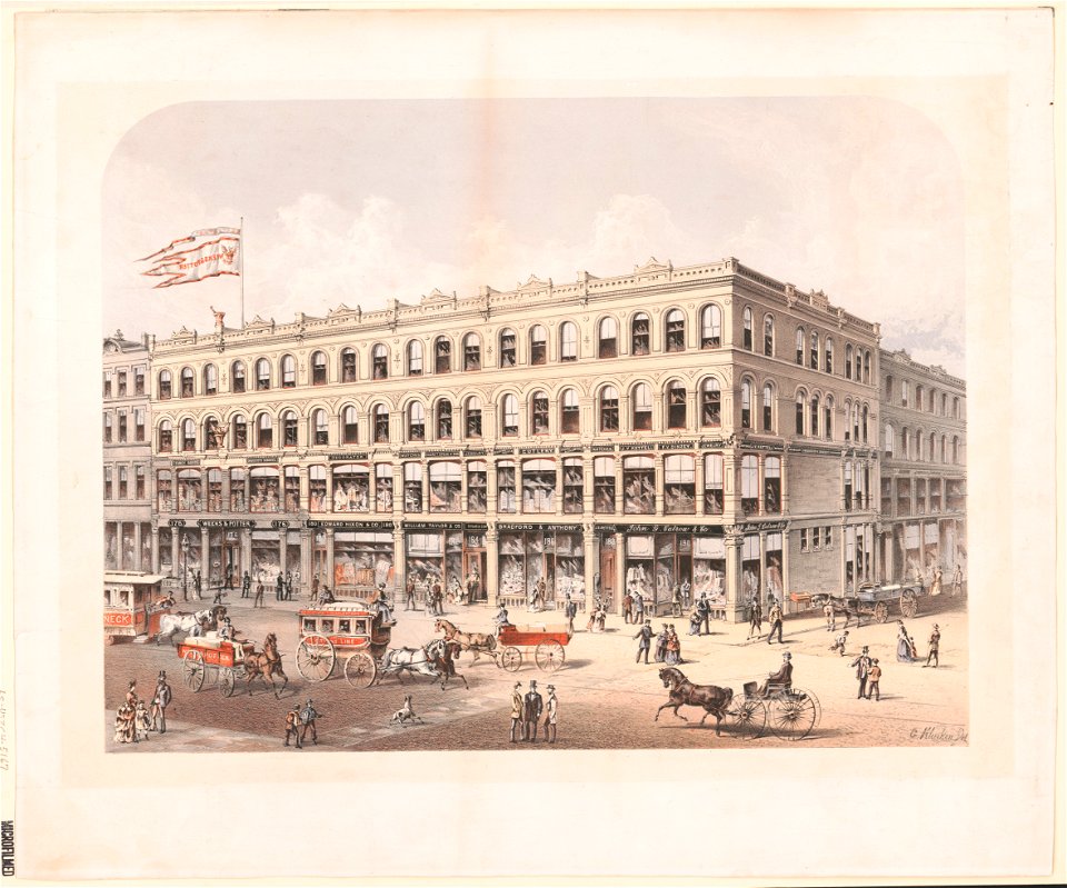Washington Street, Boston, Massachusetts) - G. Klucken Del LCCN97503578