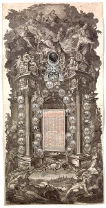 Wappenkalender des Bamberger Domkapitels 1802