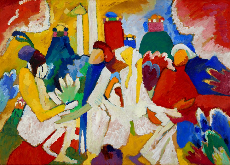 Wassily Kandinsky - Orientalisches - GMS 55 - Lenbachhaus