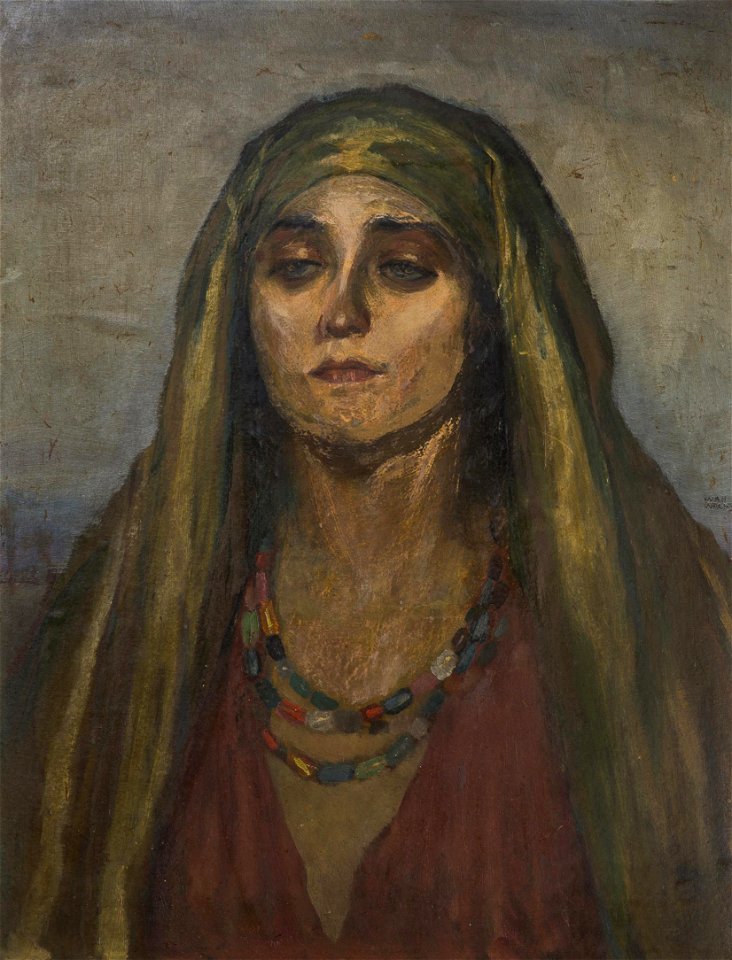 Wilhelm Wachtel - Head of a Girl