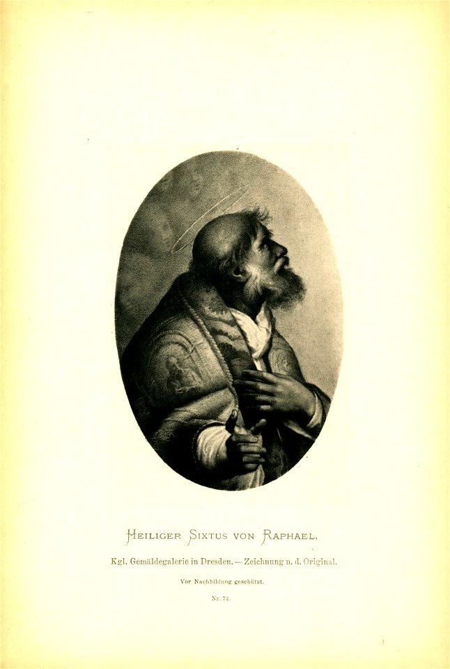 Wilhelm Hoffmann Dresdener Galerie Cabinet No. 072