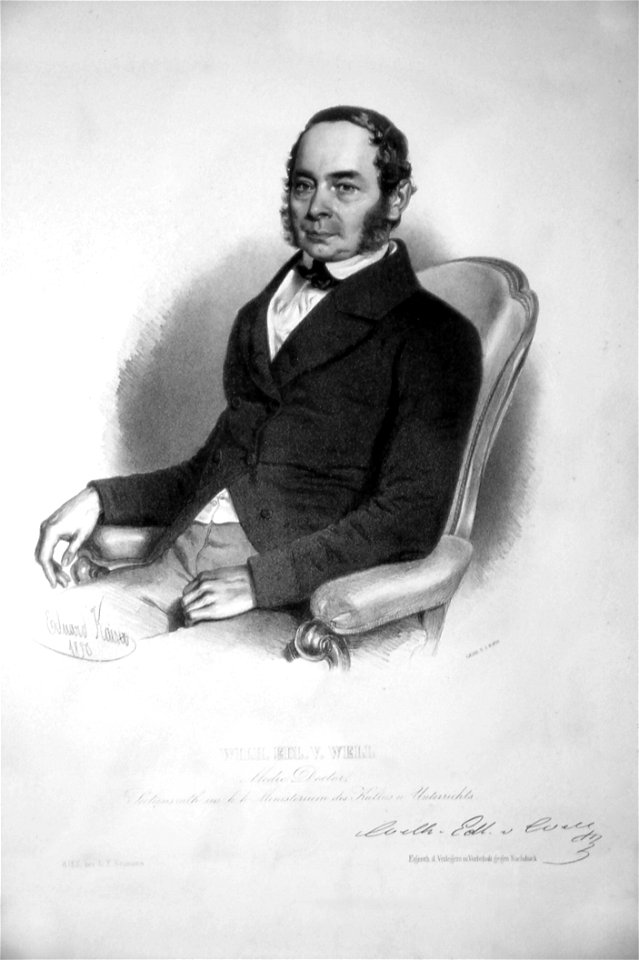 Wilhelm von Well Litho