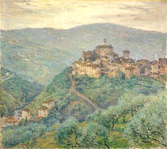 Willard LeRoy Metcalf - Pelago-Tuscany - 1917-3 - Albright–Knox Art Gallery