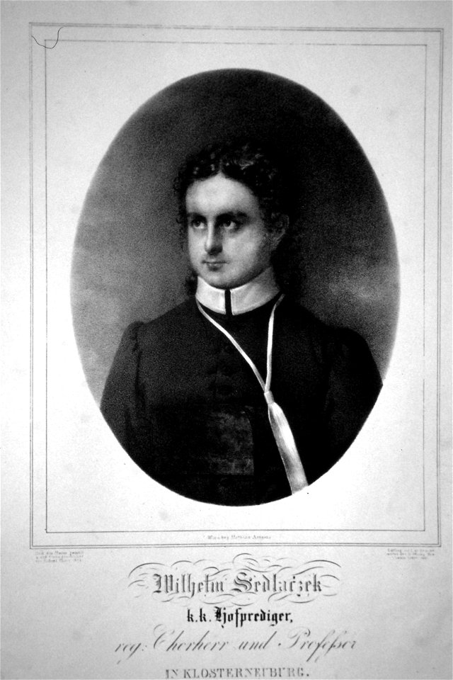Wilhelm Sedlaczek III Litho