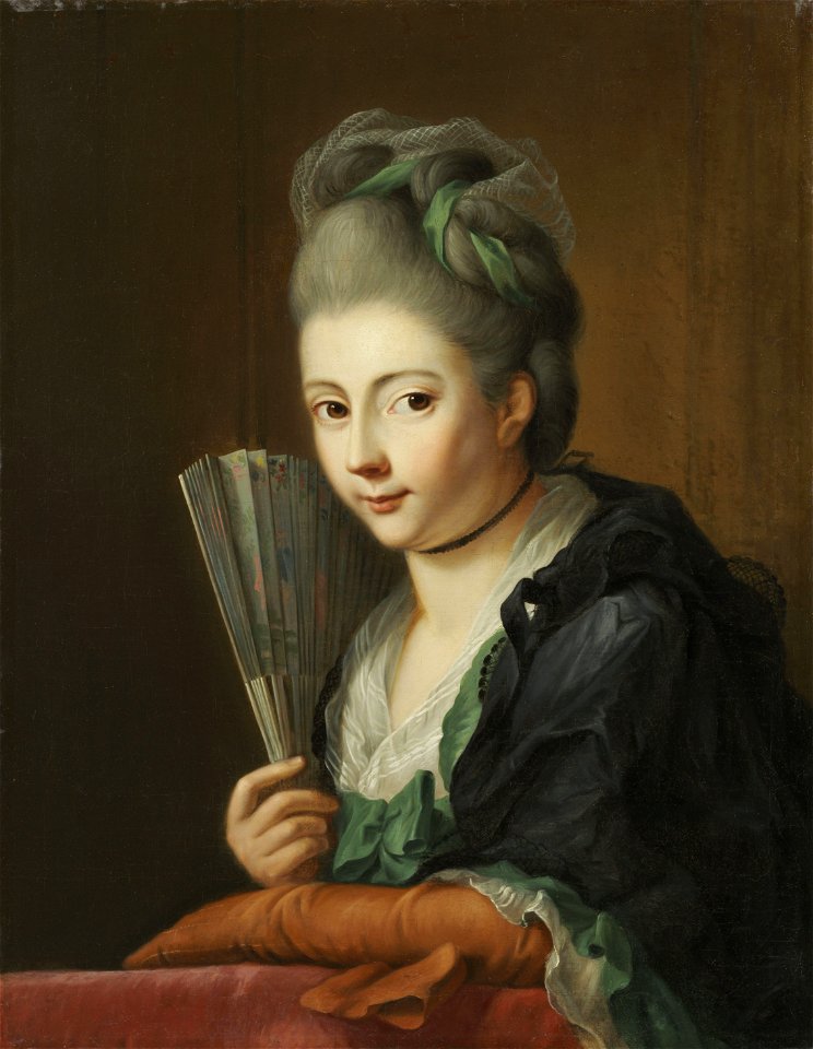 Wilhelmine Caroline Amalie Tischbein by Johann Heinrich Tischbein the Elder, MHK, LM 1940-481
