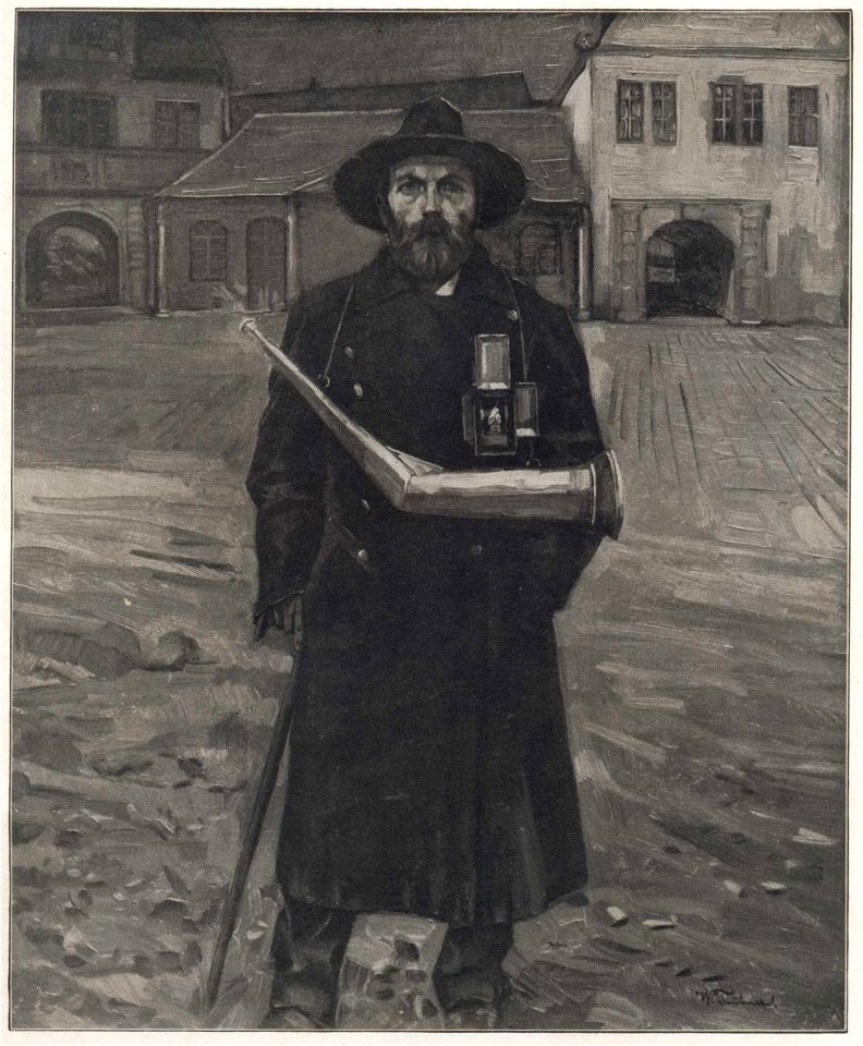 Wilhelm Trübner Nachtwächter aus Erbach im Odenwald