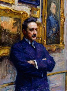 Wilho Sjöström - Portrait of Professor J. J. Tikkanen - A II 1051 - Finnish National Gallery