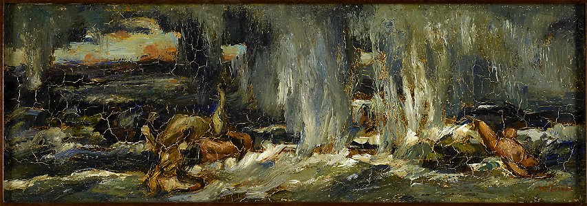 Willem de Zwart - De zondvloed