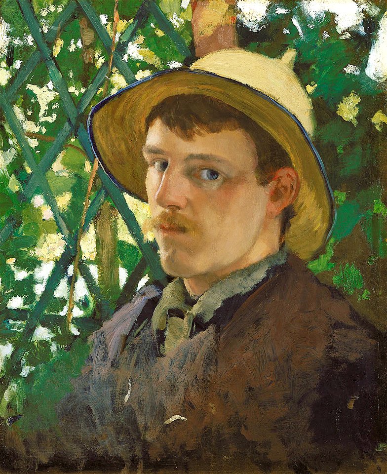 Will H. Low - Self-Portrait at Montigny - 1942.10.5 - Smithsonian American Art Museum
