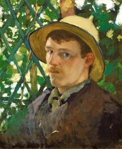 Will H. Low - Self-Portrait at Montigny - 1942.10.5 - Smithsonian American Art Museum