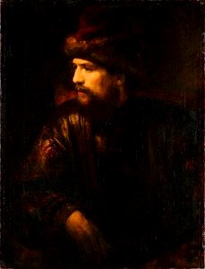 Willem Drost - Man met bontmuts - Gal.-Nr. 1568 - Staatliche Kunstsammlungen Dresden