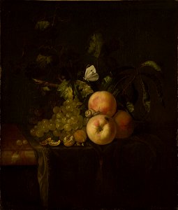 Willem van Aelst (Delft 1625-6-Amsterdam after 1683) - Still Life with Fruit - RCIN 403563 - Royal Collection