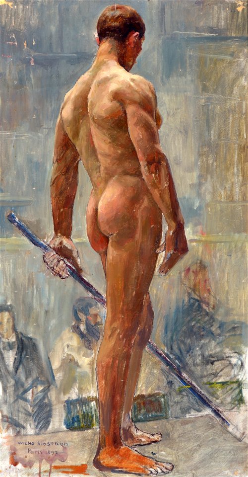 Wilho Sjöström - A Male Figure