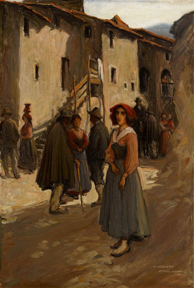 Wilho Sjöström - Anticoli Corrado - A III 2644 - Finnish National Gallery
