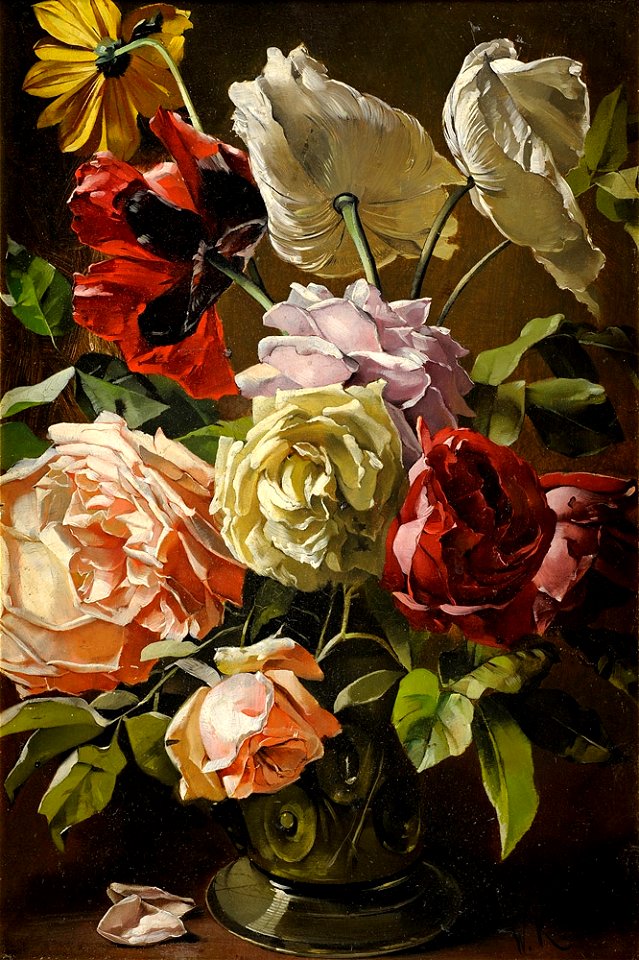 Wilhelmina Kiehl Rosenstilleben