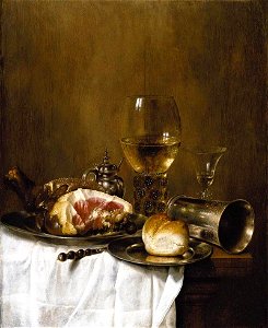 Willem Claesz. Heda - Still-Life - WGA11239. Free illustration for personal and commercial use.