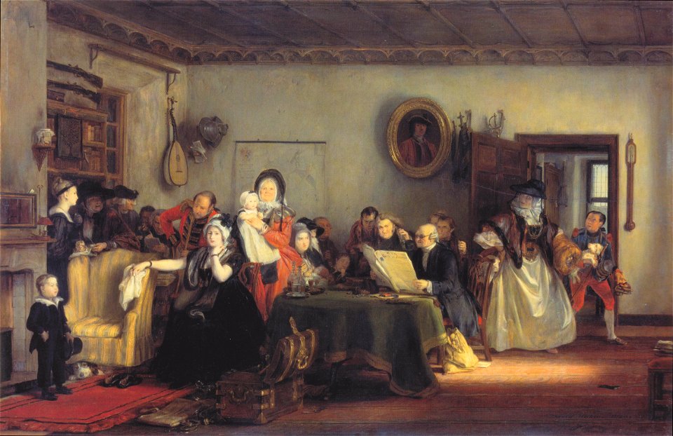 David Wilkie - Die Testamenteröffnung