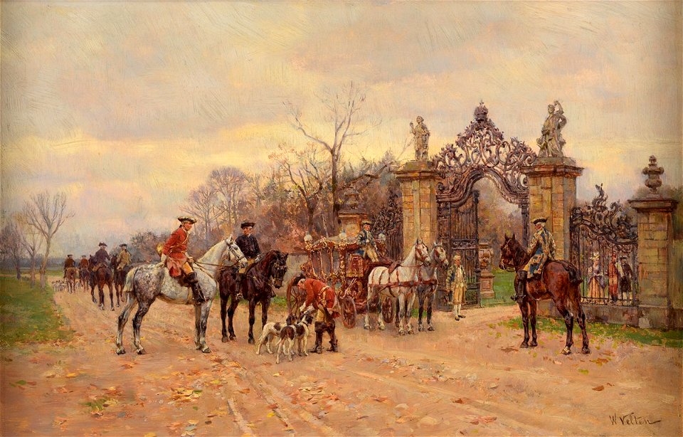 Wilhelm Velten Am Schlosstor