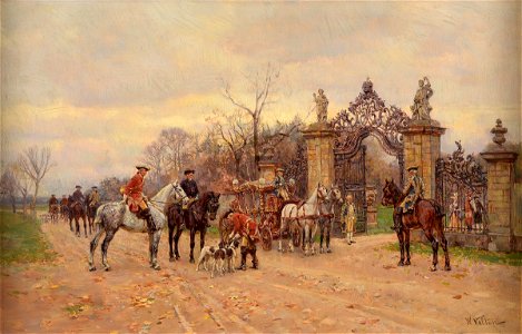 Wilhelm Velten Am Schlosstor