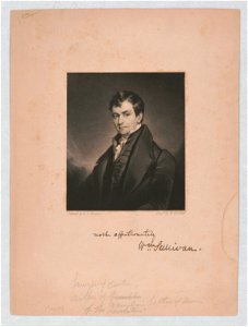 William Sullivan, half-length portrait, facing slightly left) - painted by G.S. Newton ; engd. by W. Warner LCCN2013650043