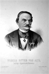Wilhelm von Alth Litho