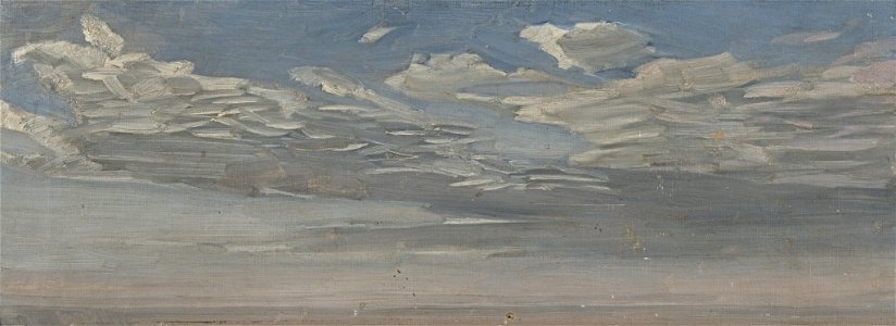 Wilhelm Trübner - Wolken - BG-M-SG 5688^92 - Berlinische Galerie