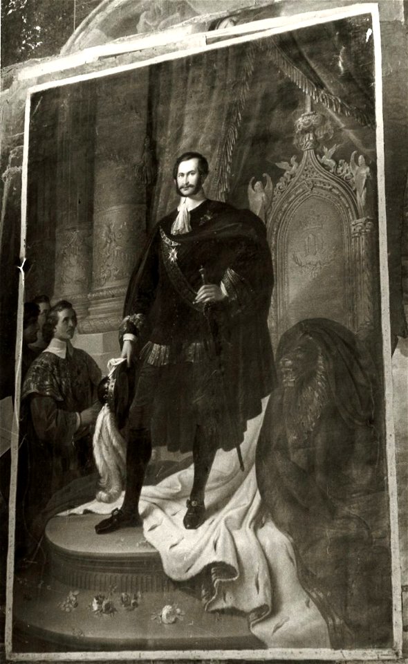 Wilhelm von Kaulbach - König Maximilian II. von Bayern als Hubertusritter - HST 872 - Bavarian State Painting Collections