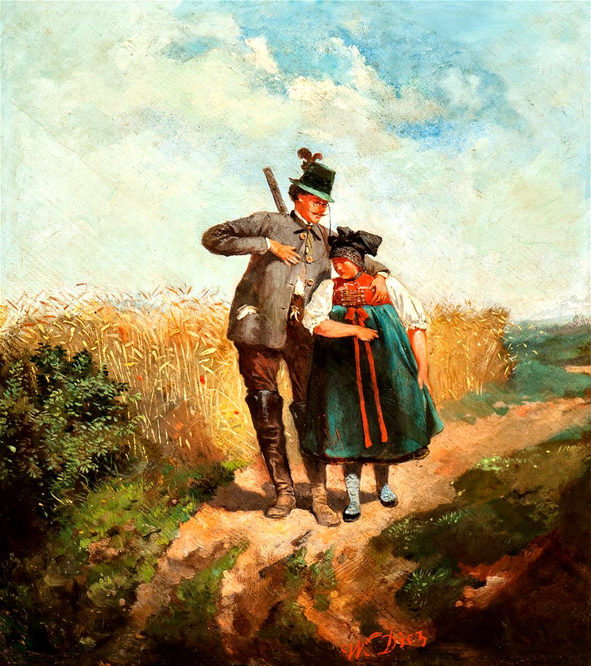 Wilhelm von Diez Der unbeobachtete Spaziergang
