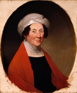 William S. Elwell - Portrait of Dolley Madison (1848) - Google Art Project