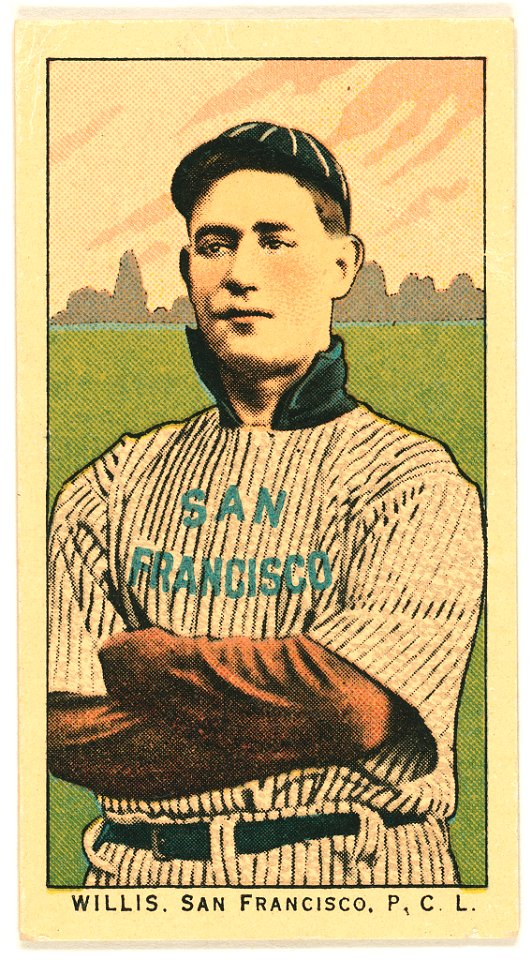 Willis, San Francisco Team, baseball card portrait LCCN2008677344