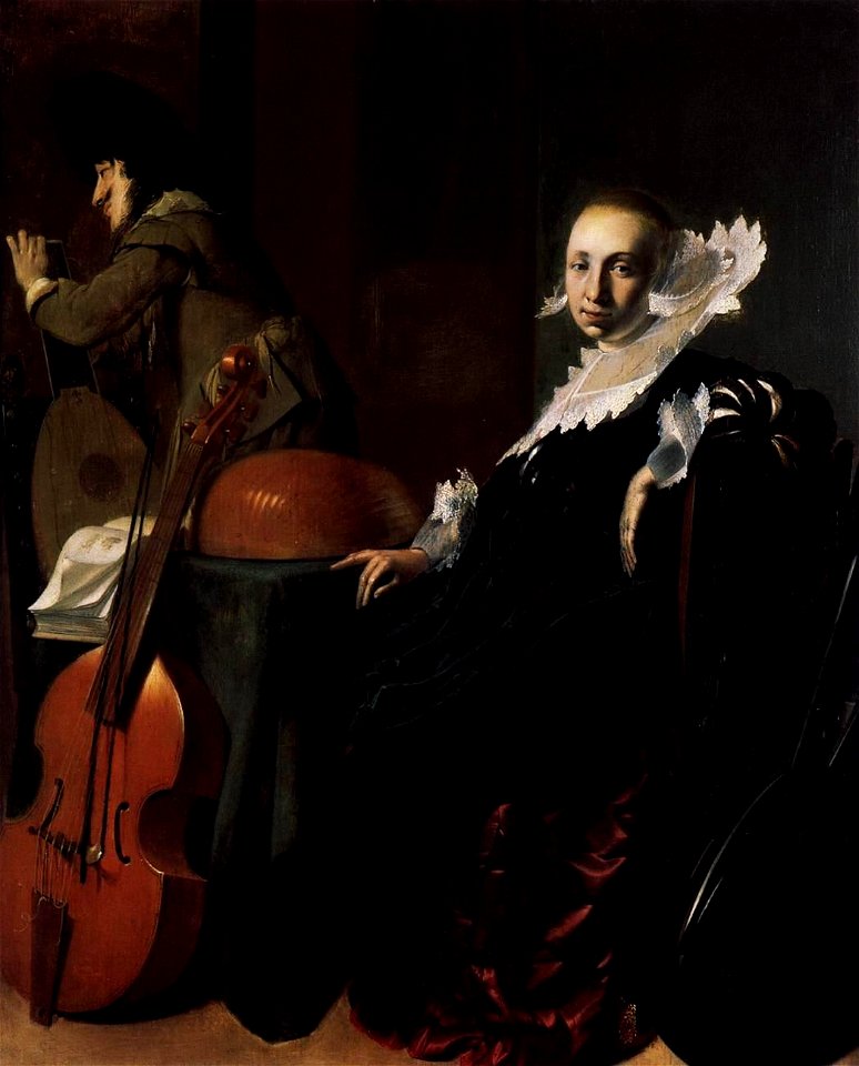 Willem Cornelisz. Duyster - Music-Making Couple - WGA06904